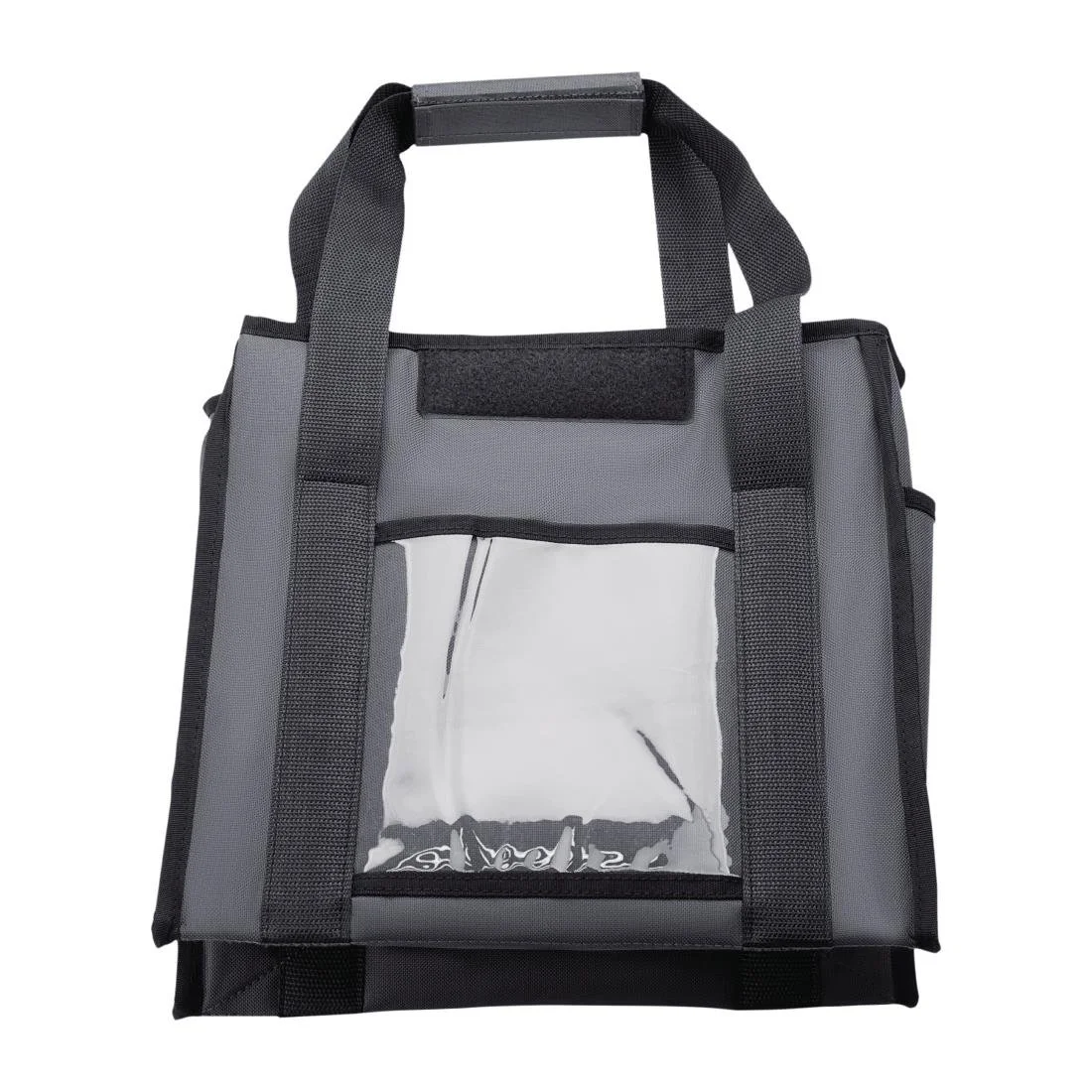 Vogue Insulated Top Loading Delivery Bag Grey 330x230x330mm - Image 7