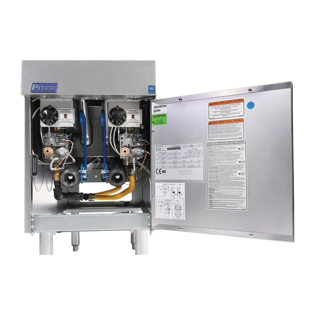 Pitco Solstice Free Standing Gas Fryer SG14TS - Image 2