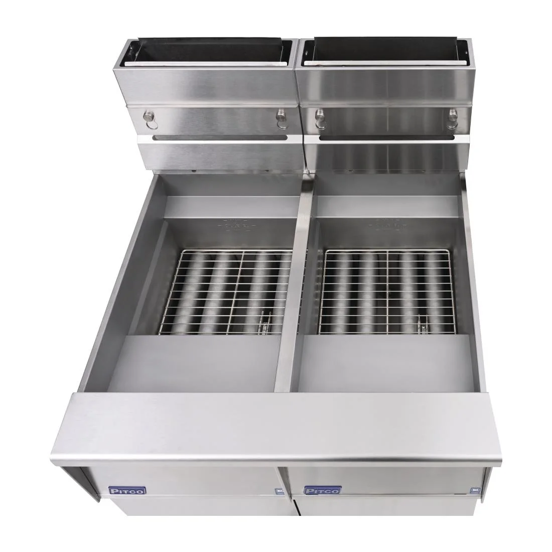 Pitco Solstice Free Standing Gas Fryer SG14RS/FD-FF - Image 4