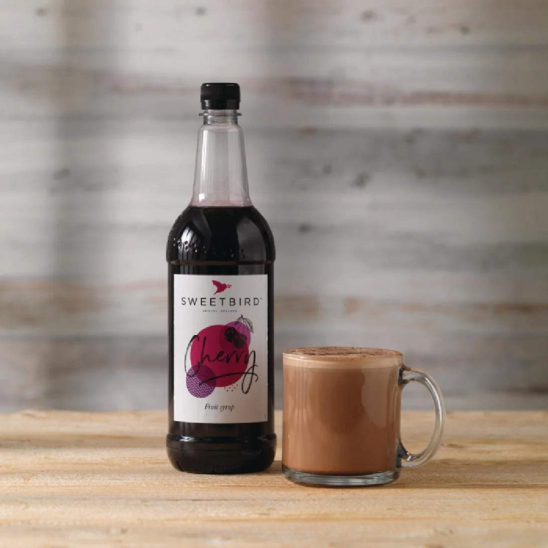 Sweetbird Cherry Syrup 1Ltr - Image 2