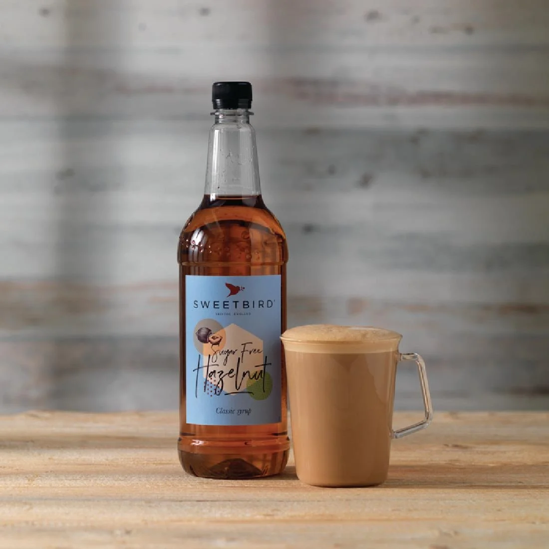 Sweetbird Sugar-free Hazelnut Syrup 1Ltr - Image 2