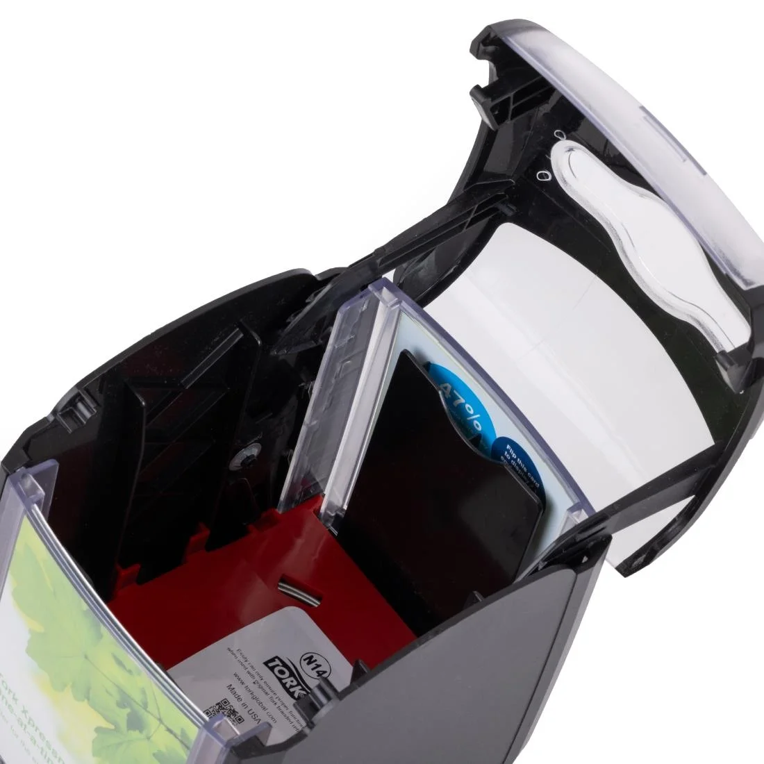 Tork Xpressnap Fit Tabletop Napkin Dispenser Black N14 - Image 5