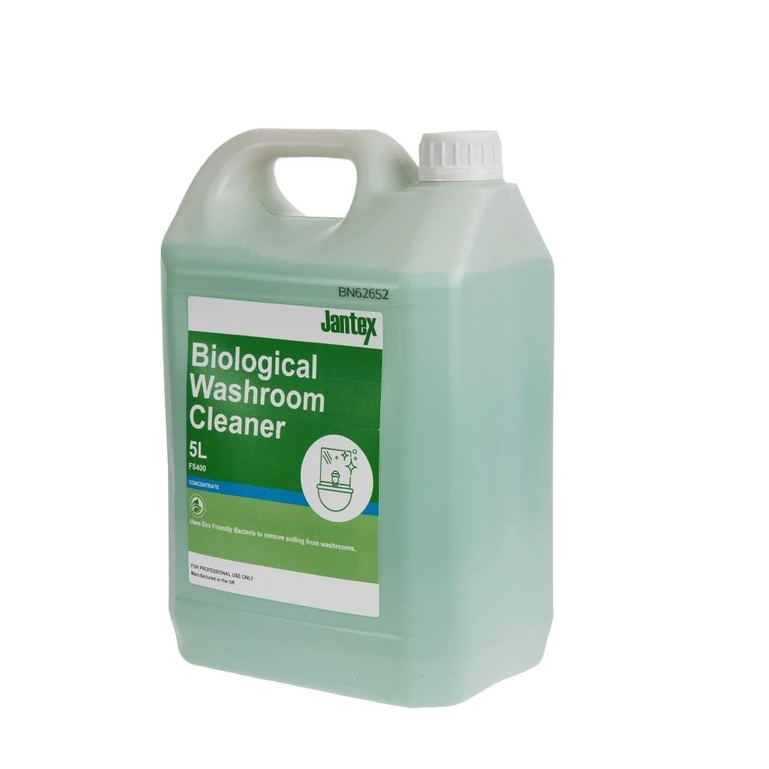 Jantex Green Biological Washroom Cleaner Concentrate 5Ltr - Image 2