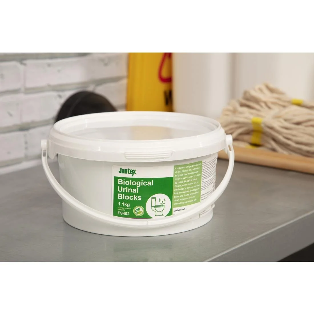 Jantex Green Biological Urinal Blocks 1.1kg - Image 5