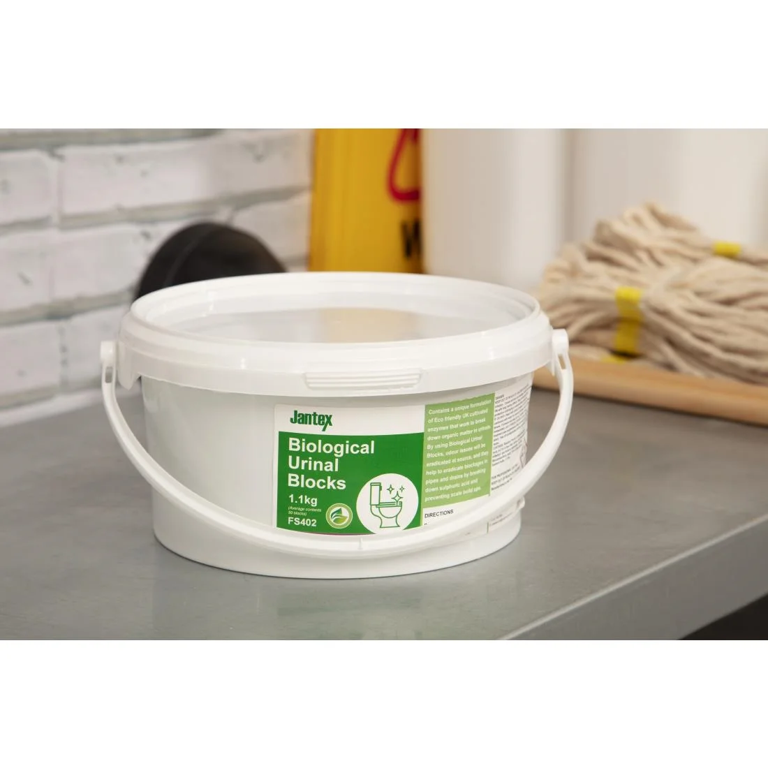 Jantex Green Biological Urinal Blocks 1.1kg - Image 5