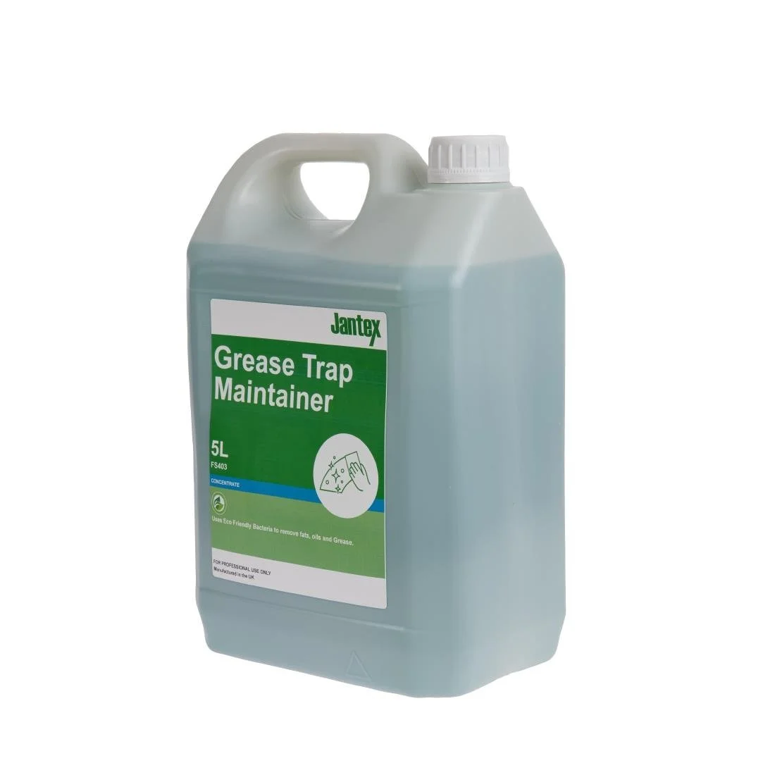 Jantex Green Grease Trap Maintainer Concentrate 5Ltr - Image 2