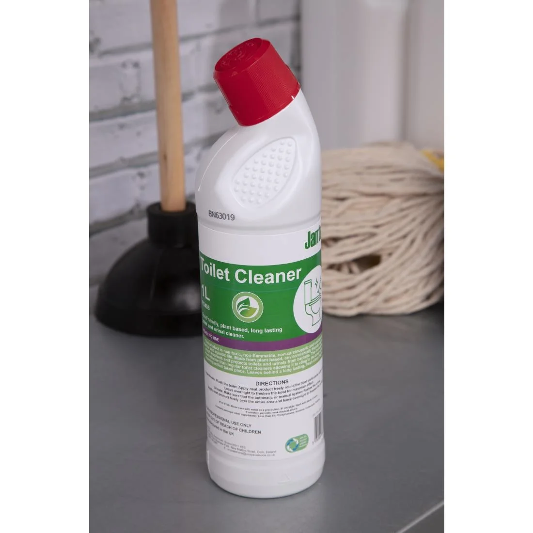 Jantex Green Toilet Cleaner Ready To Use 1Ltr - Image 6
