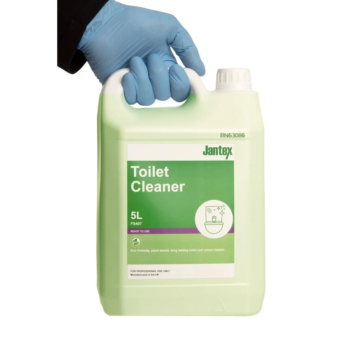 Jantex Green Toilet Cleaner Ready To Use 5Ltr - Image 4