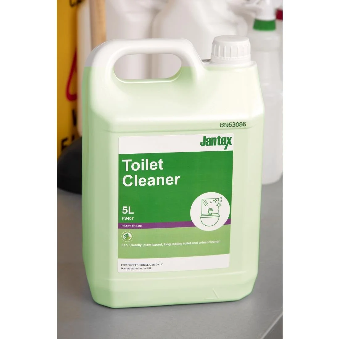 Jantex Green Toilet Cleaner Ready To Use 5Ltr - Image 5