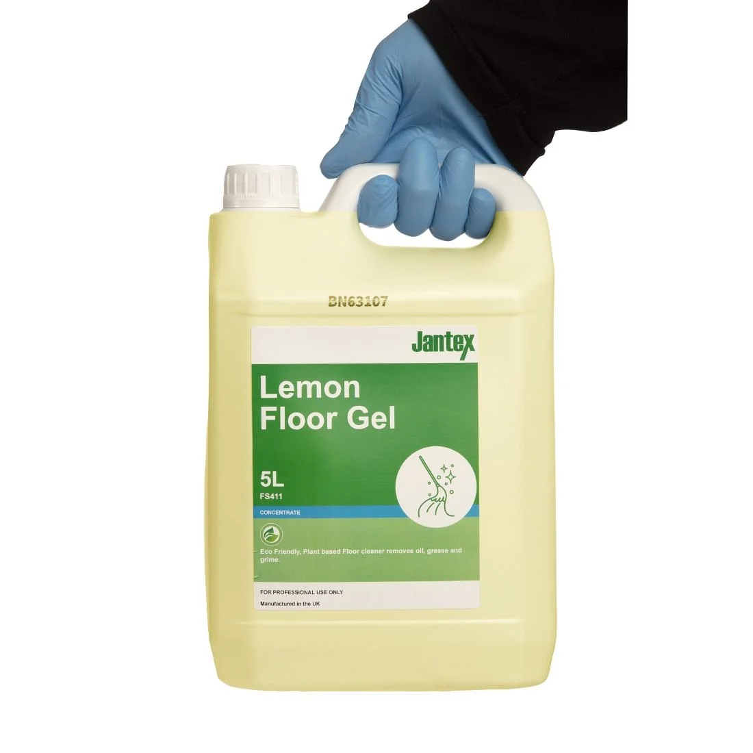 Jantex Green Lemon Floor Gel Cleaner Concentrate 5Ltr - Image 4