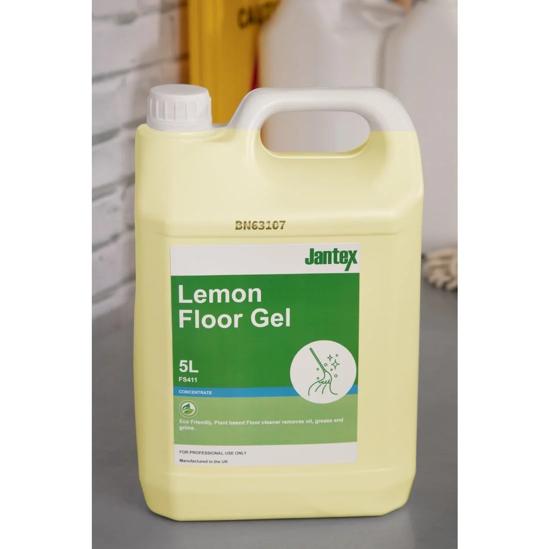 Jantex Green Lemon Floor Gel Cleaner Concentrate 5Ltr - Image 5
