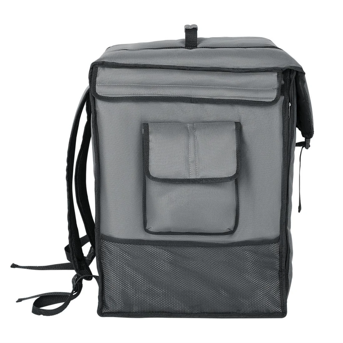 Vogue Insulated Delivery Back Pack Grey 550x400x400mm - Image 2