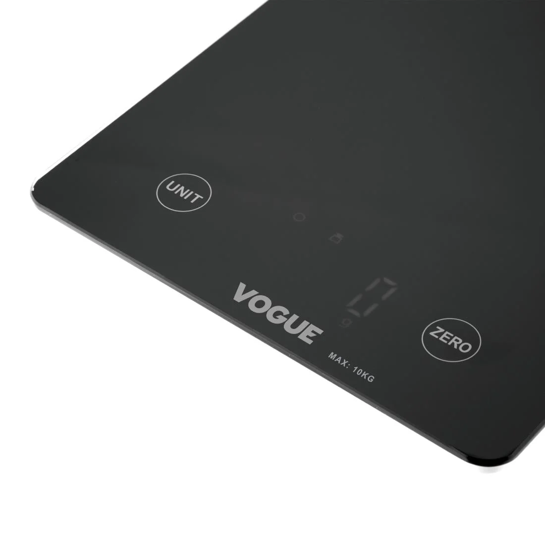 Vogue Digital Black Rectangular Scale 10kg - Image 3