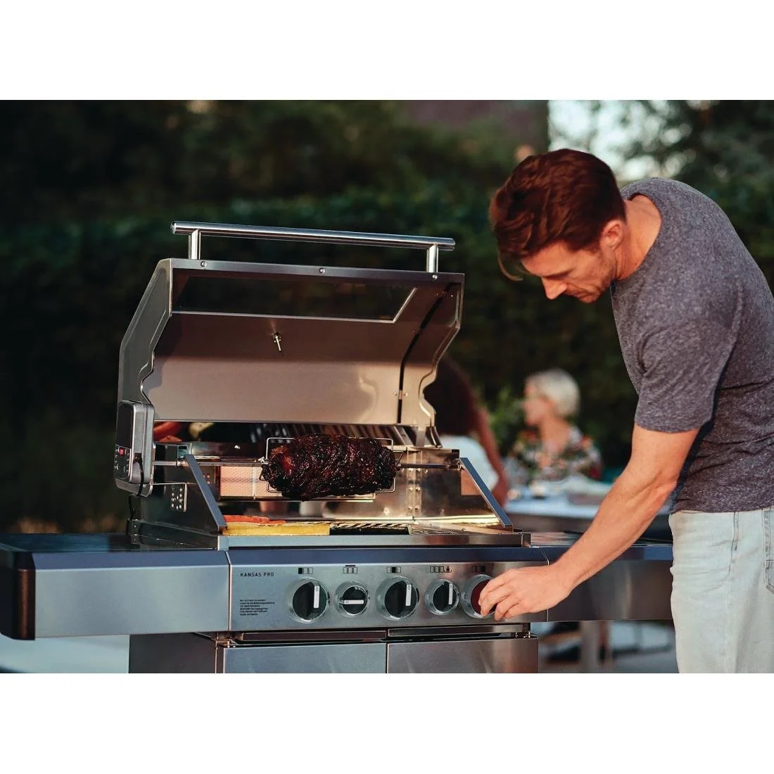 Enders from Lifestyle Kansas Pro 3 Sik Turbo Gas Barbecue - Image 2