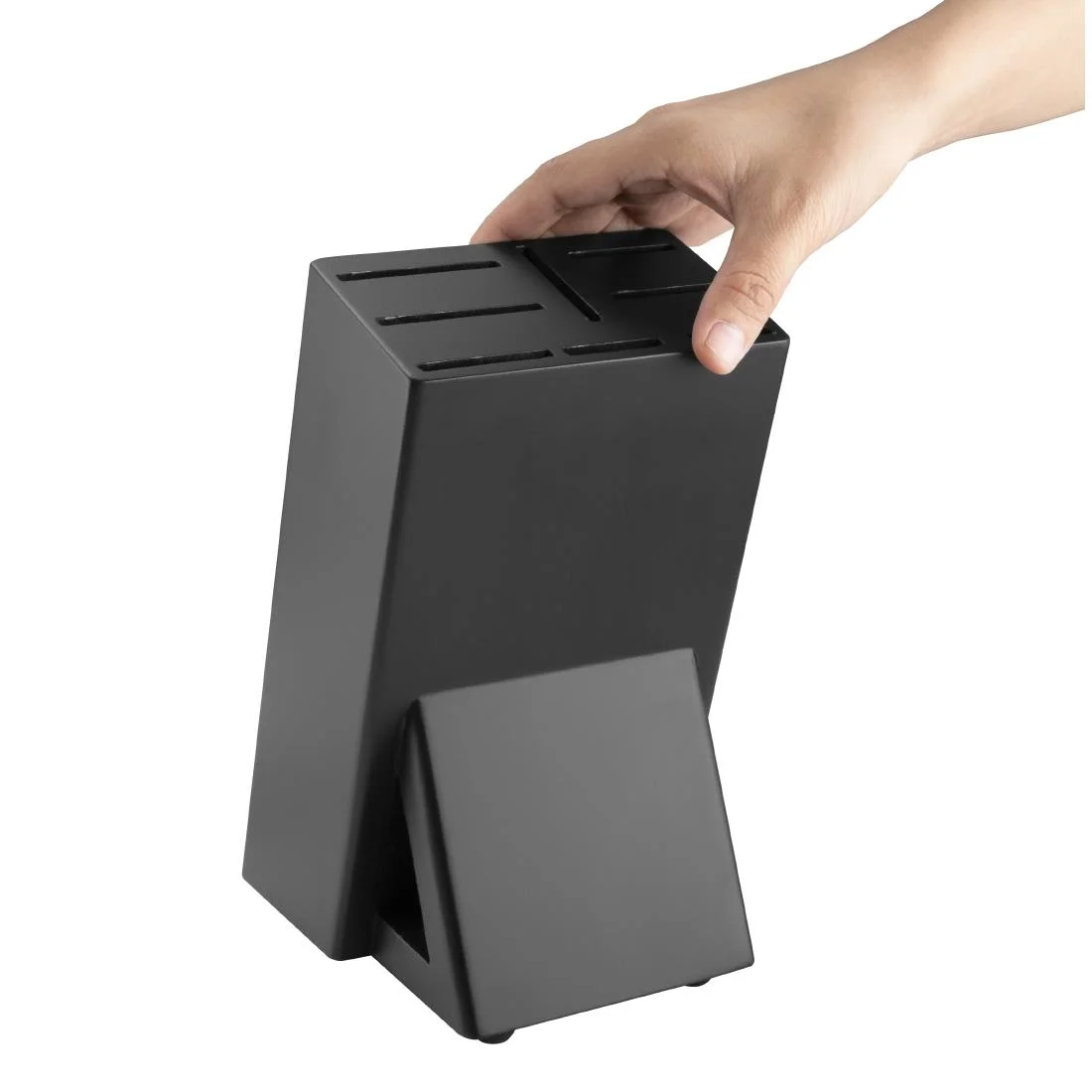 Vogue Tsuki Wooden Knife Block 8 Slots - Image 4