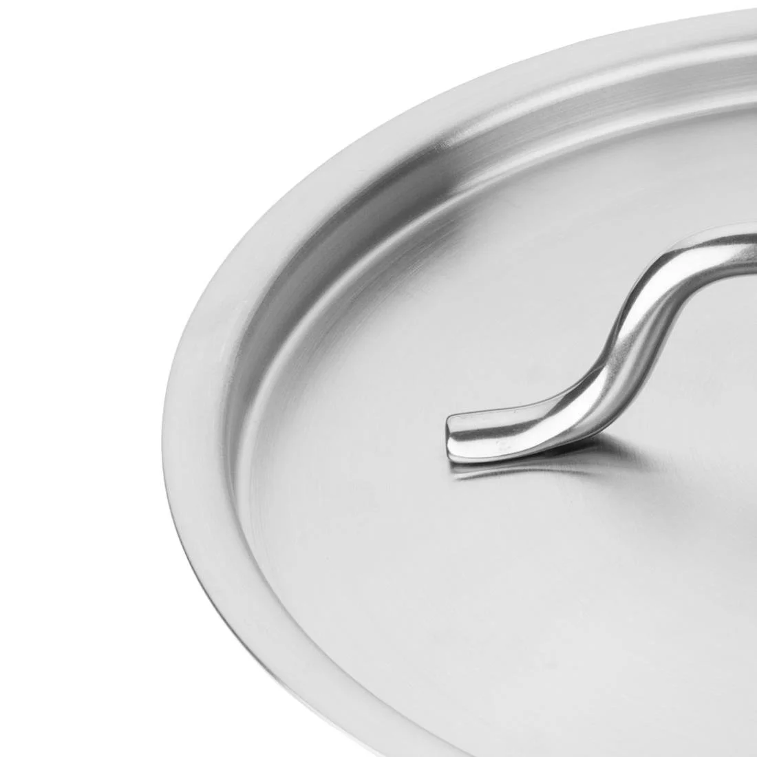 Vogue Stainless Steel Pan Lid 18cm - Image 5