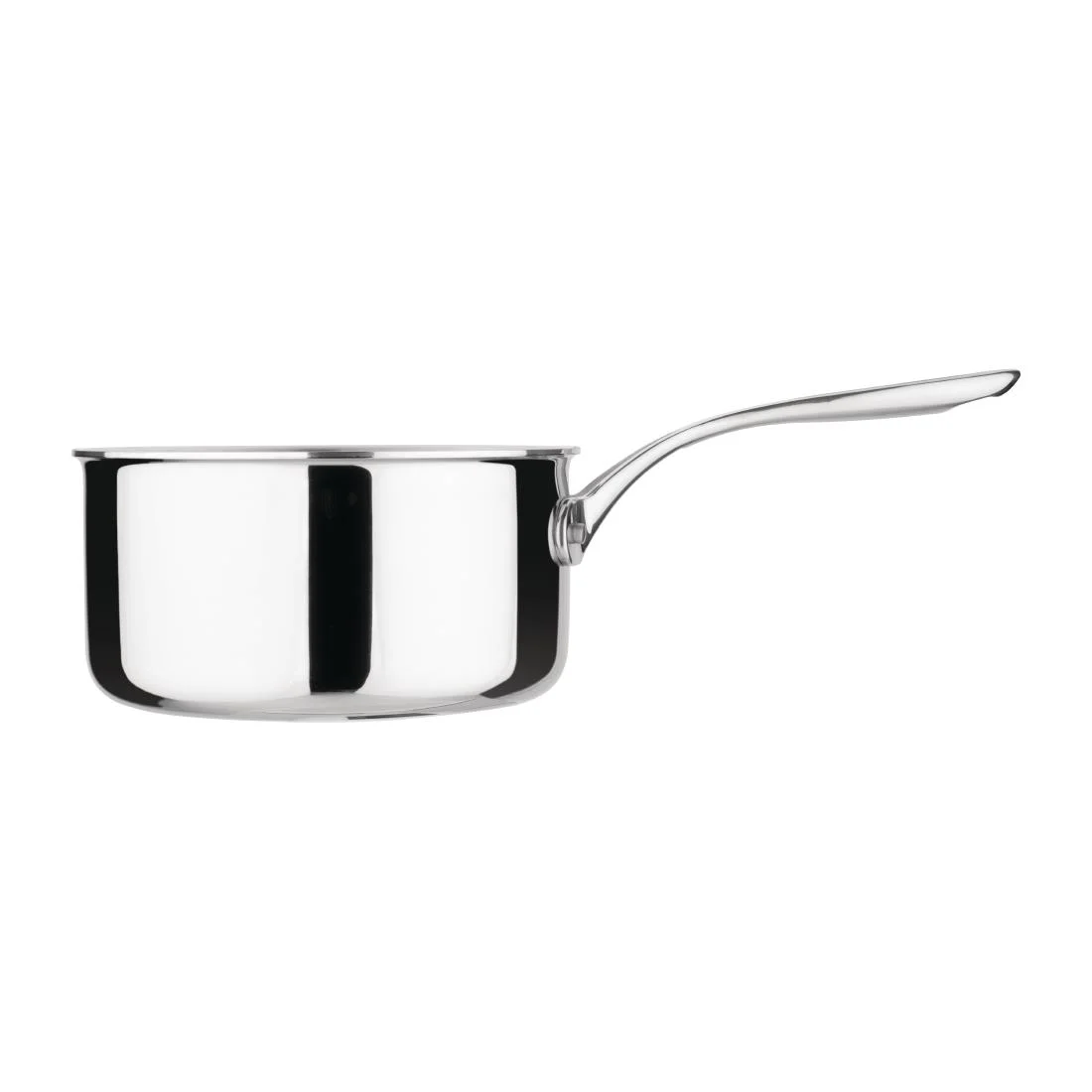Vogue Stainless Steel Tri-Wall Saucepan 18cm - Image 4