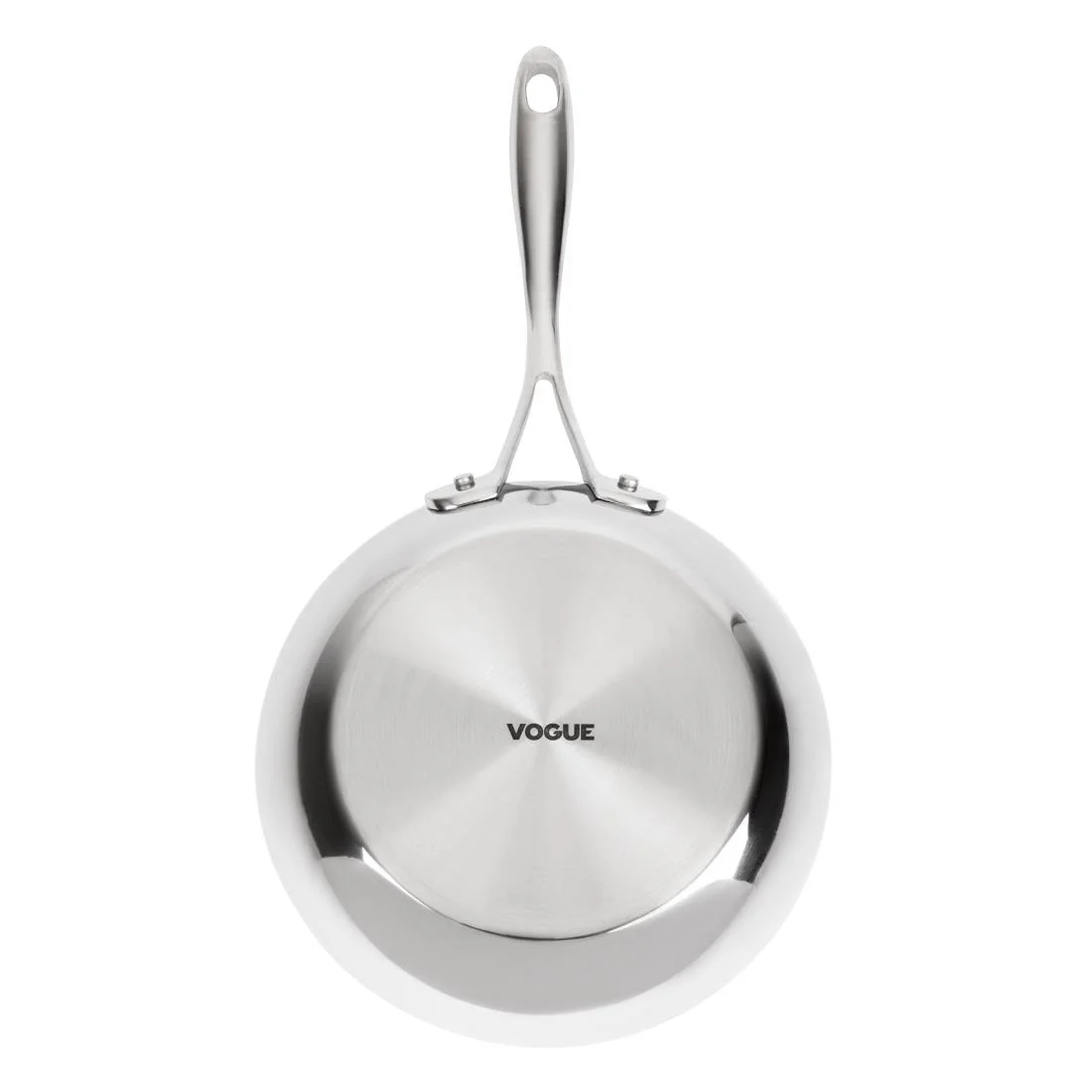 Vogue Stainless Steel and Aluminium Tri-Wall Frying Pan 20cm - Image 4