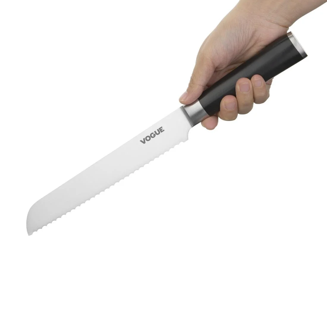 Vogue Bistro Bread Knife Black 20.5cm - Image 3