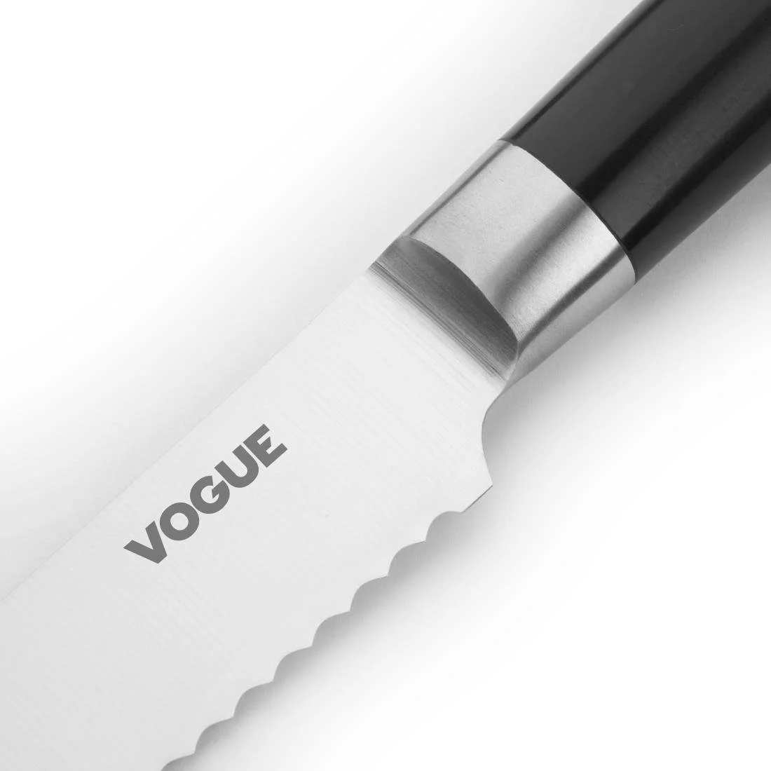 Vogue Bistro Bread Knife Black 20.5cm - Image 4
