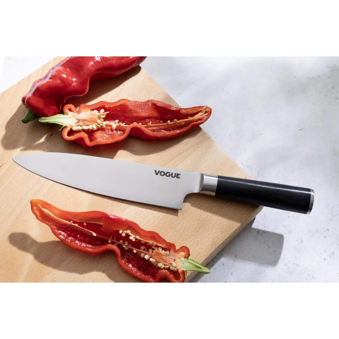 Vogue Bistro Chef Knife Black 20.7cm - Image 5