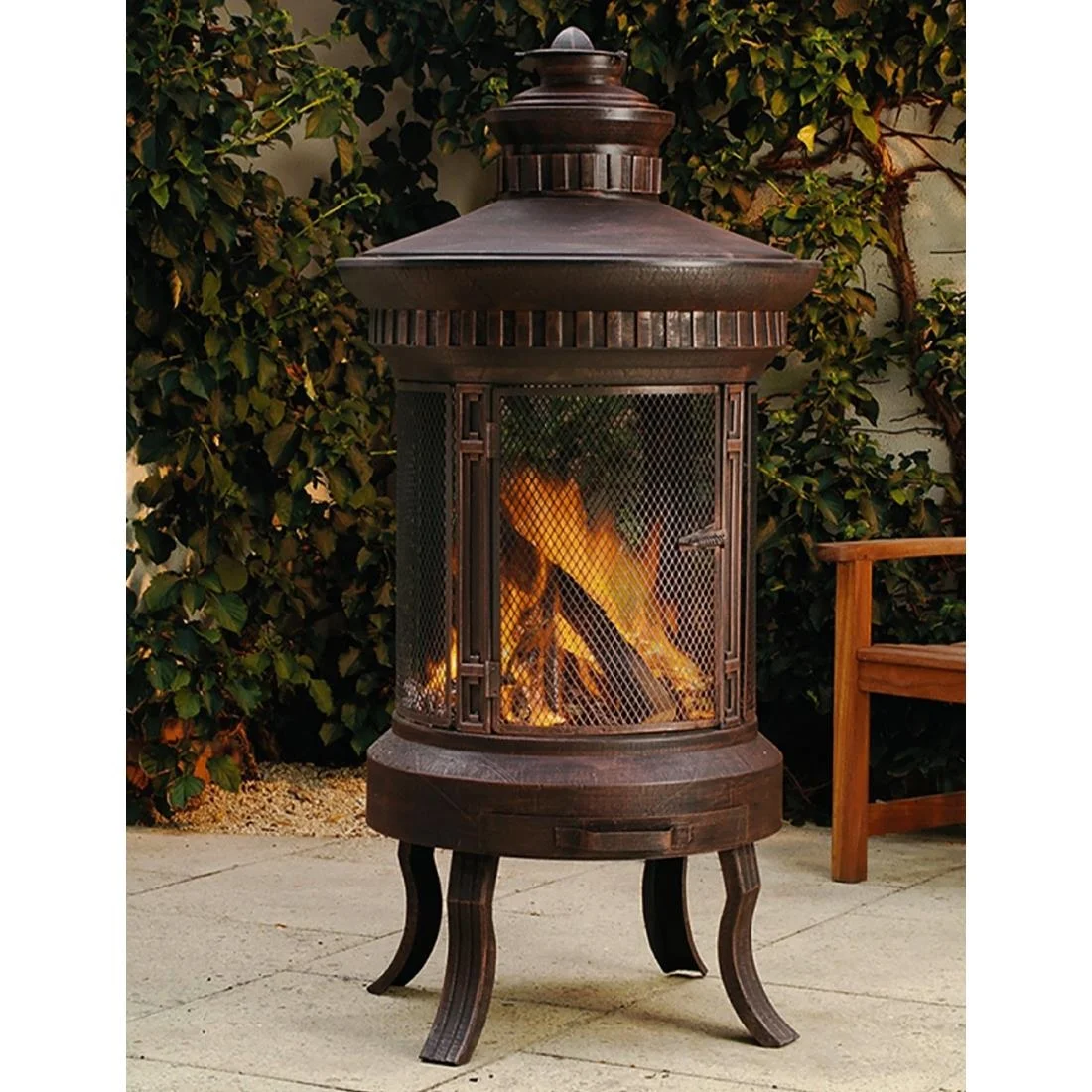 Lifestyle Prestige Fire Pit Brushed Copper - Image 2