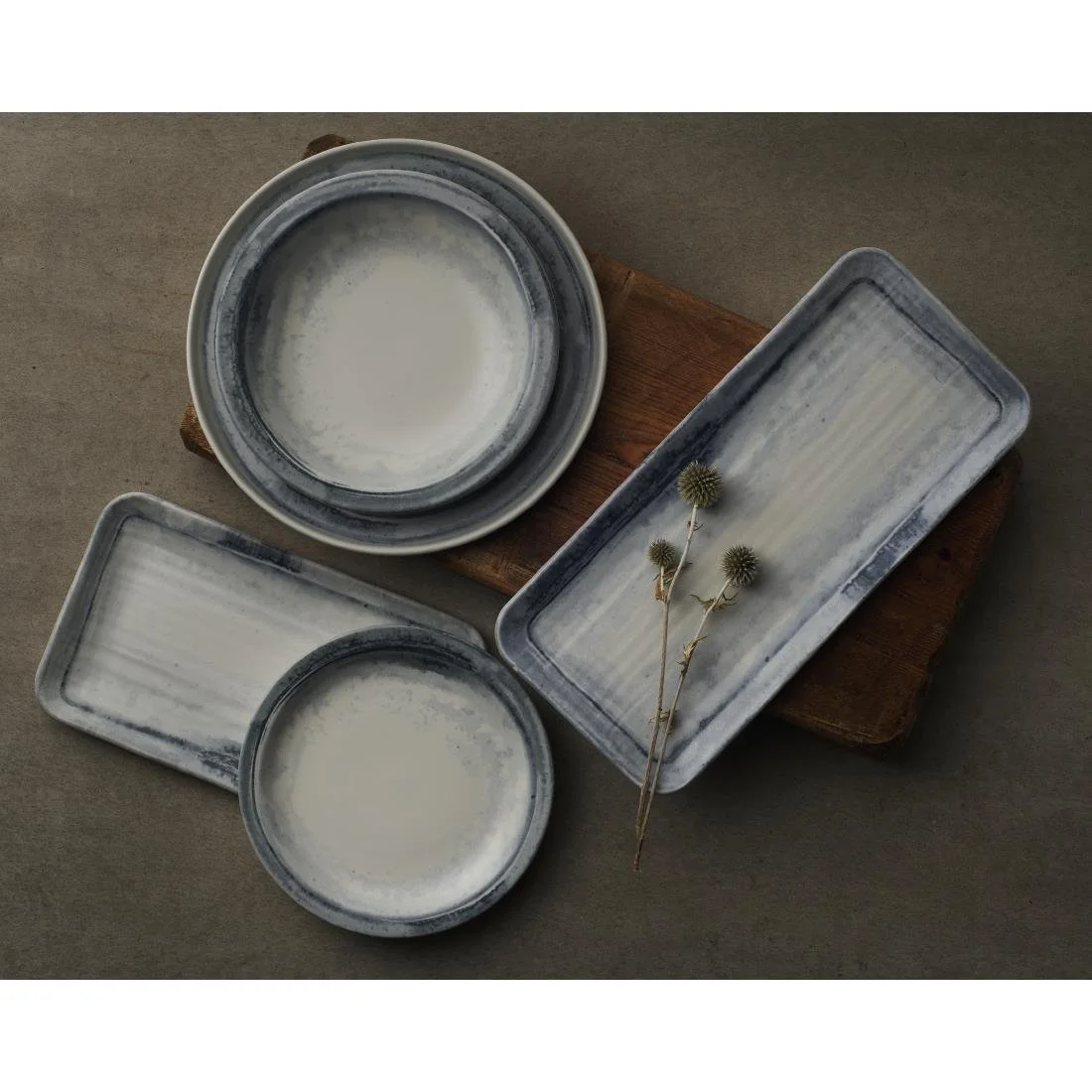 Dudson Makers Finca Nova Plates Limestone 229mm (12 Pack) - Image 2