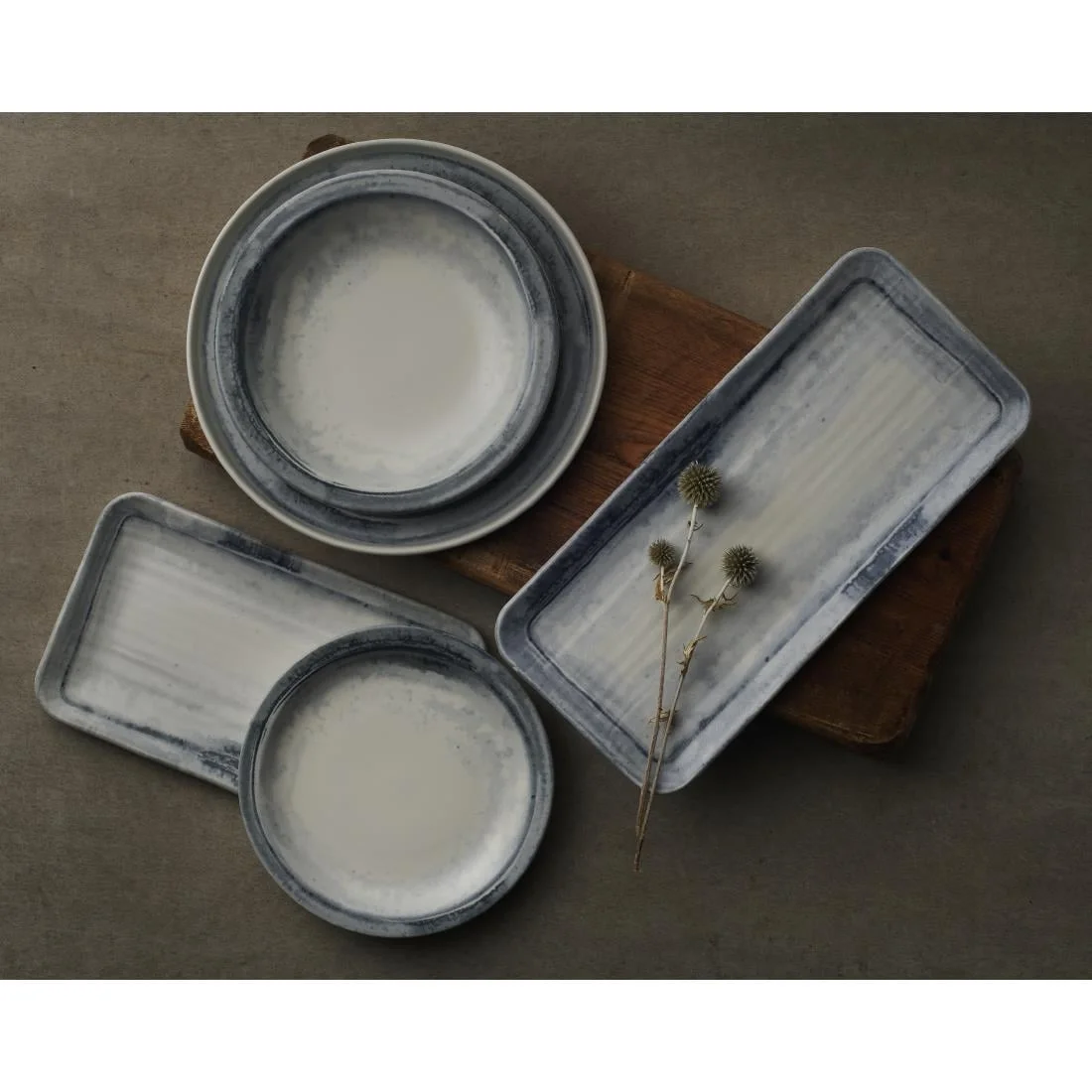Dudson Makers Finca Nova Plates Limestone 203mm (12 Pack) - Image 2