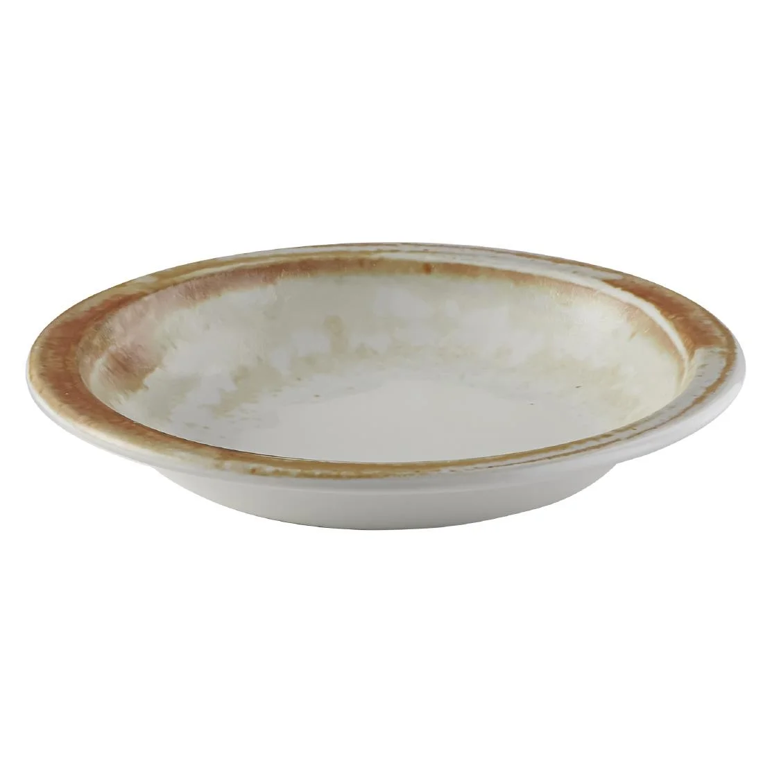 Dudson Makers Finca Nova Rimmed Soup Bowls Sandstone 210mm (12 Pack) - Image 2