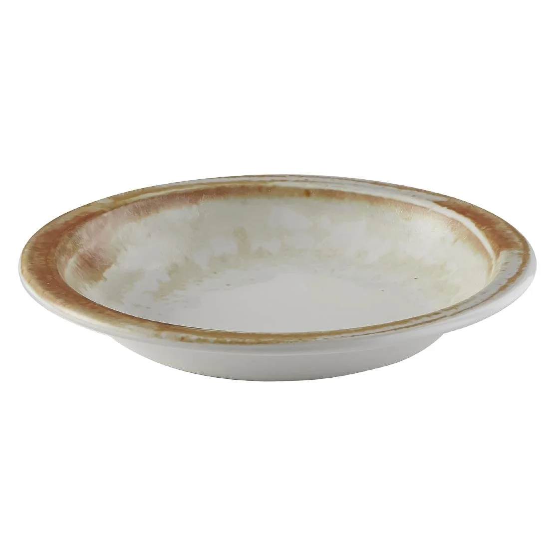 Dudson Makers Finca Nova Rimmed Soup Bowls Sandstone 210mm (12 Pack) - Image 2