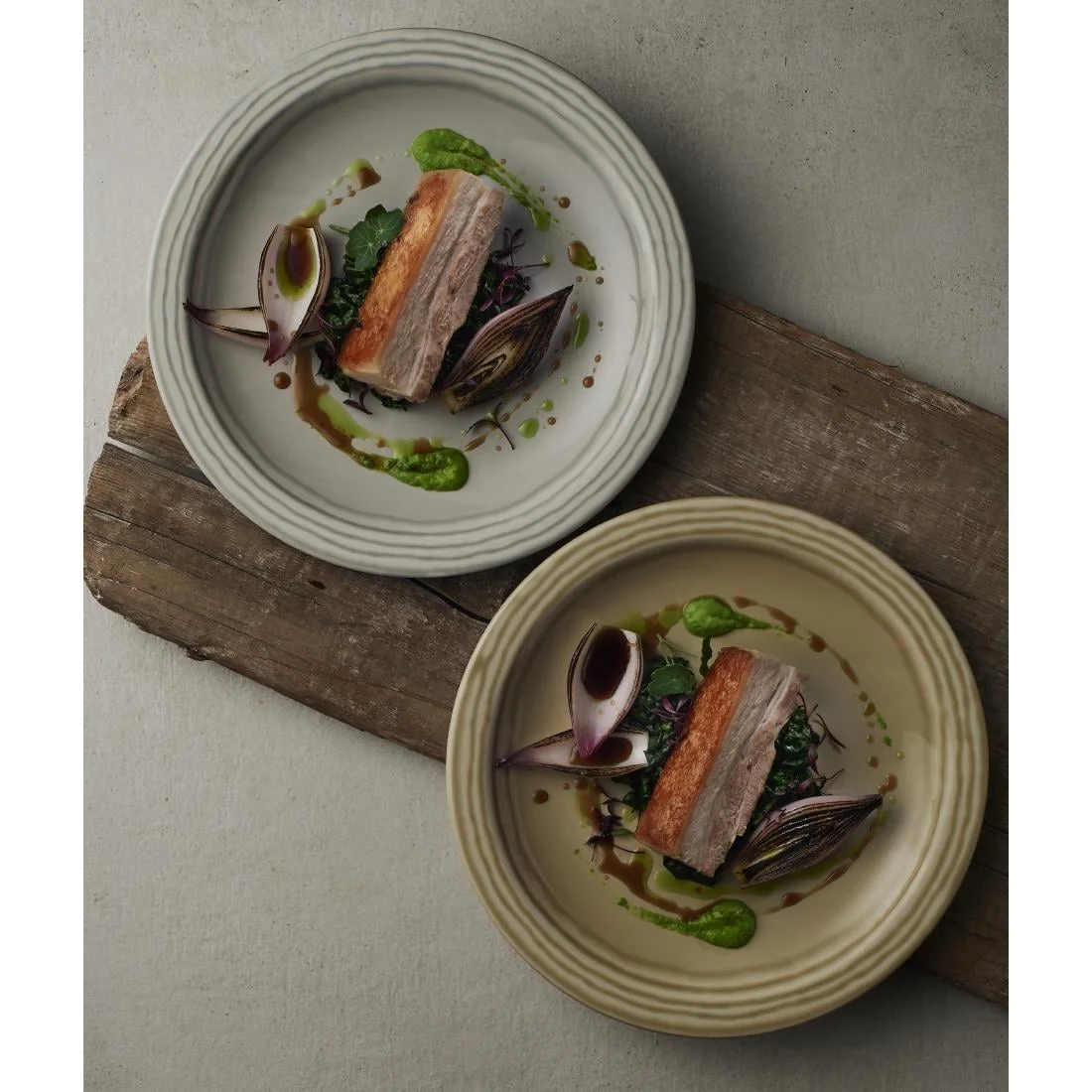 Dudson Harvest Norse Linen Nova Plates 203mm (12 Pack) - Image 2