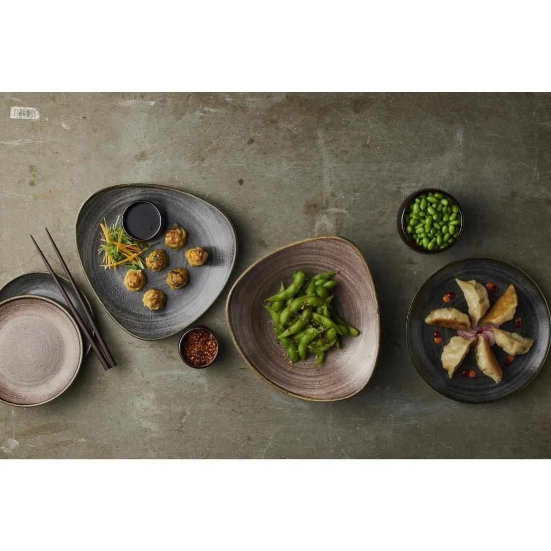 Churchill Stonecast Raw Lotus Bowls Brown 178mm (12 Pack) - Image 3