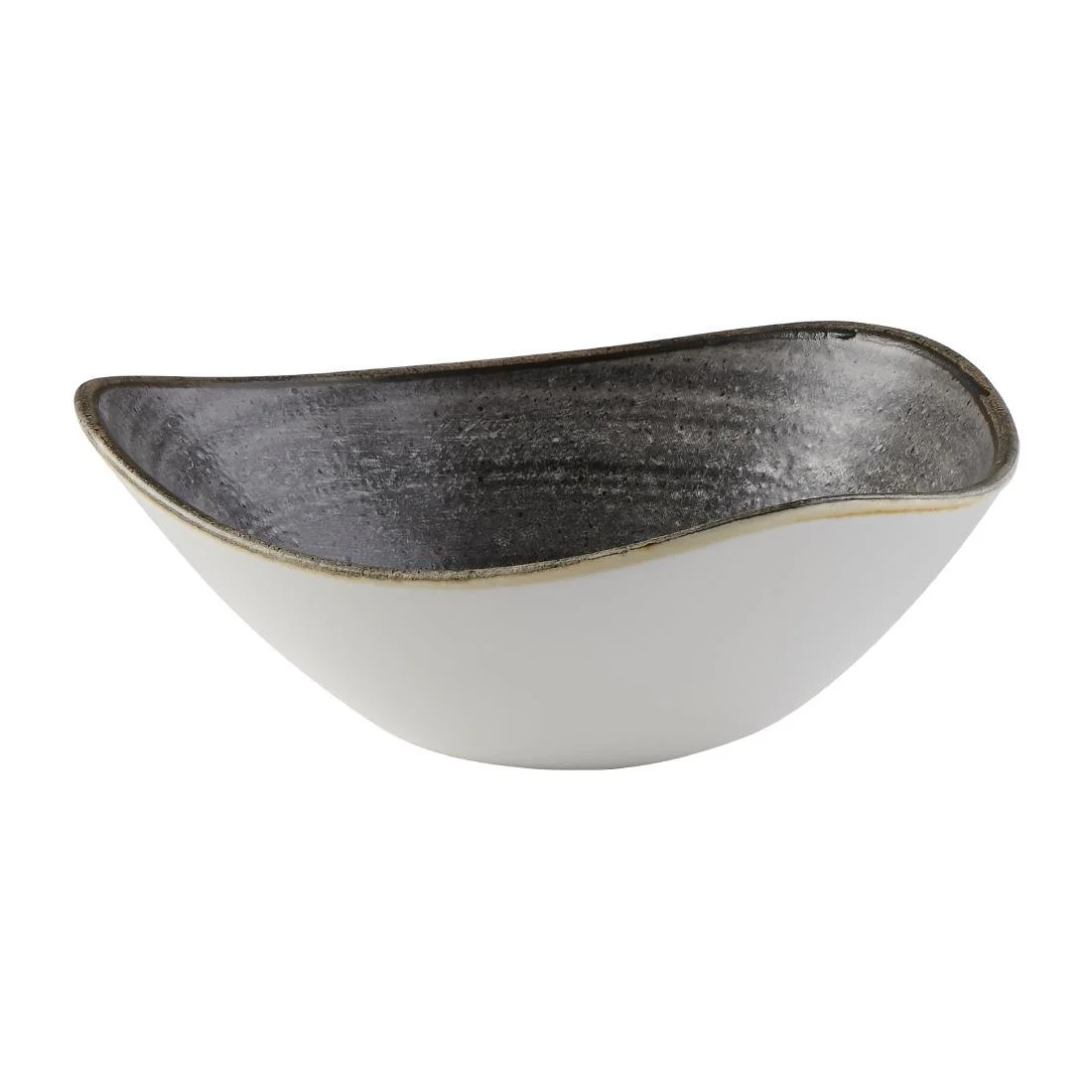 Churchill Stonecast Raw Lotus Bowls Black 178mm (12 Pack) - Image 4