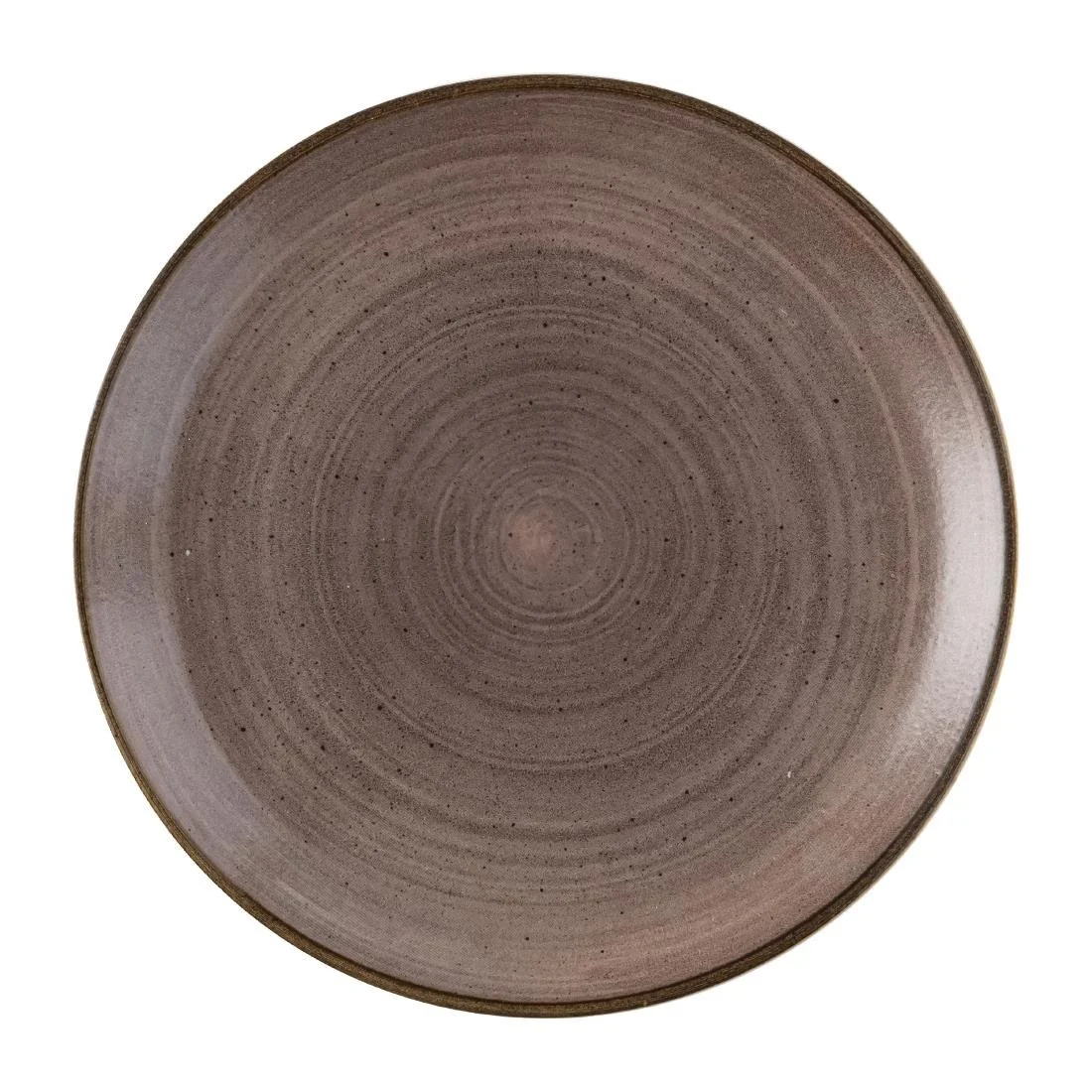 Churchill Stonecast Raw Evolve Coupe Plates Brown 286mm (12 Pack)