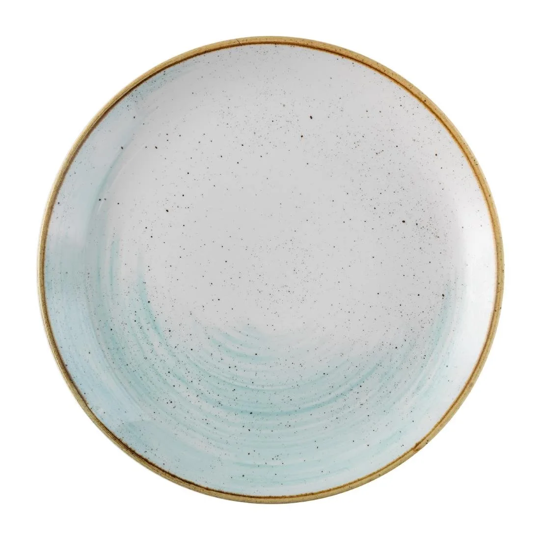 Churchill Stonecast Accents Evolve Coupe PlateS Duck Egg 286mm (12 Pack)