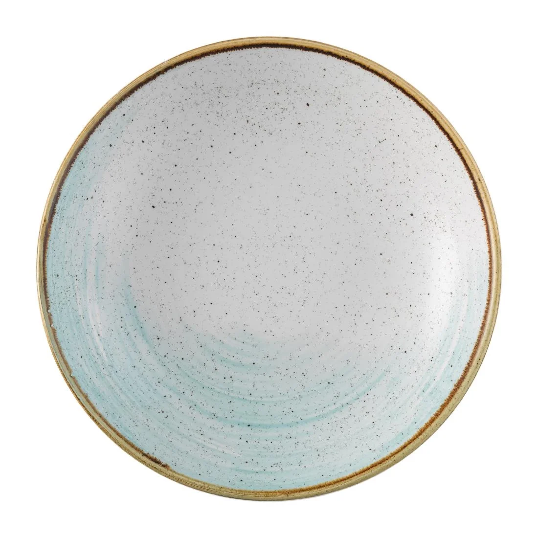 Churchill Stonecast Accents Evolve Coupe Bowl Duck egg 248mm (12 Pack)