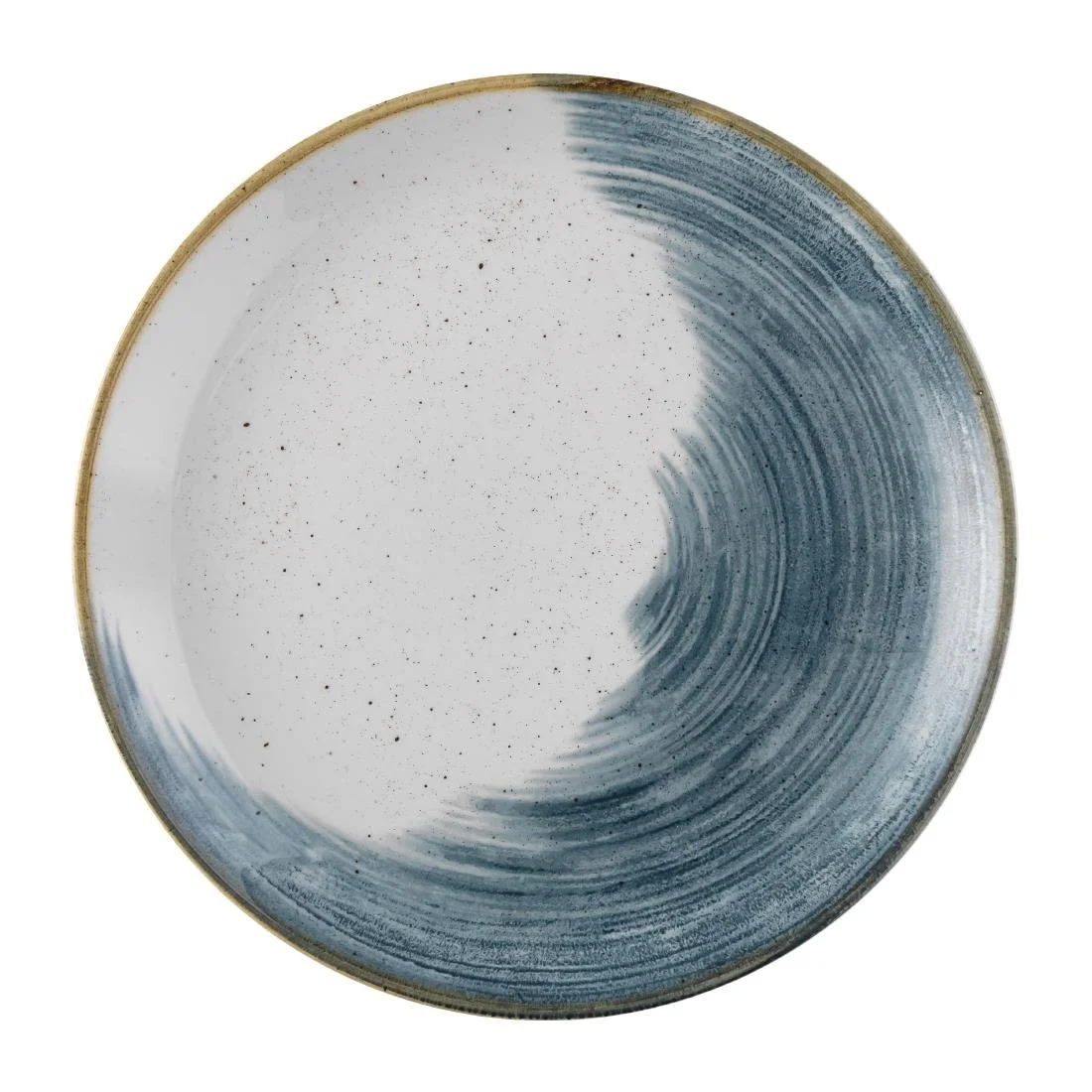 Churchill Stonecast Accents Evolve Coupe Plates Blueberry 286mm (12 Pack) - Image 1