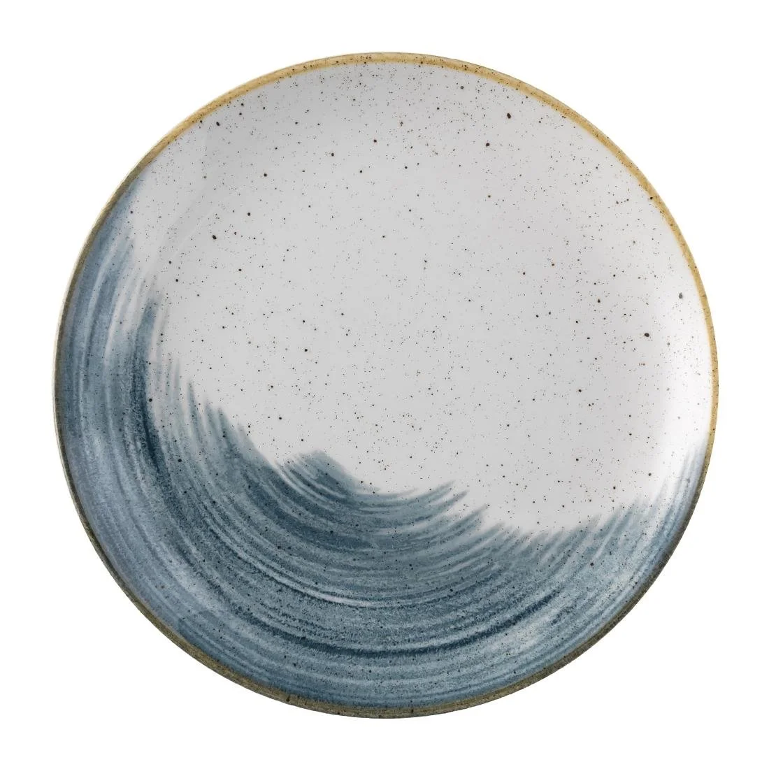 Churchill Stonecast Accents Evolve Coupe Plates Blueberry 165mm (12 Pack) - Image 2