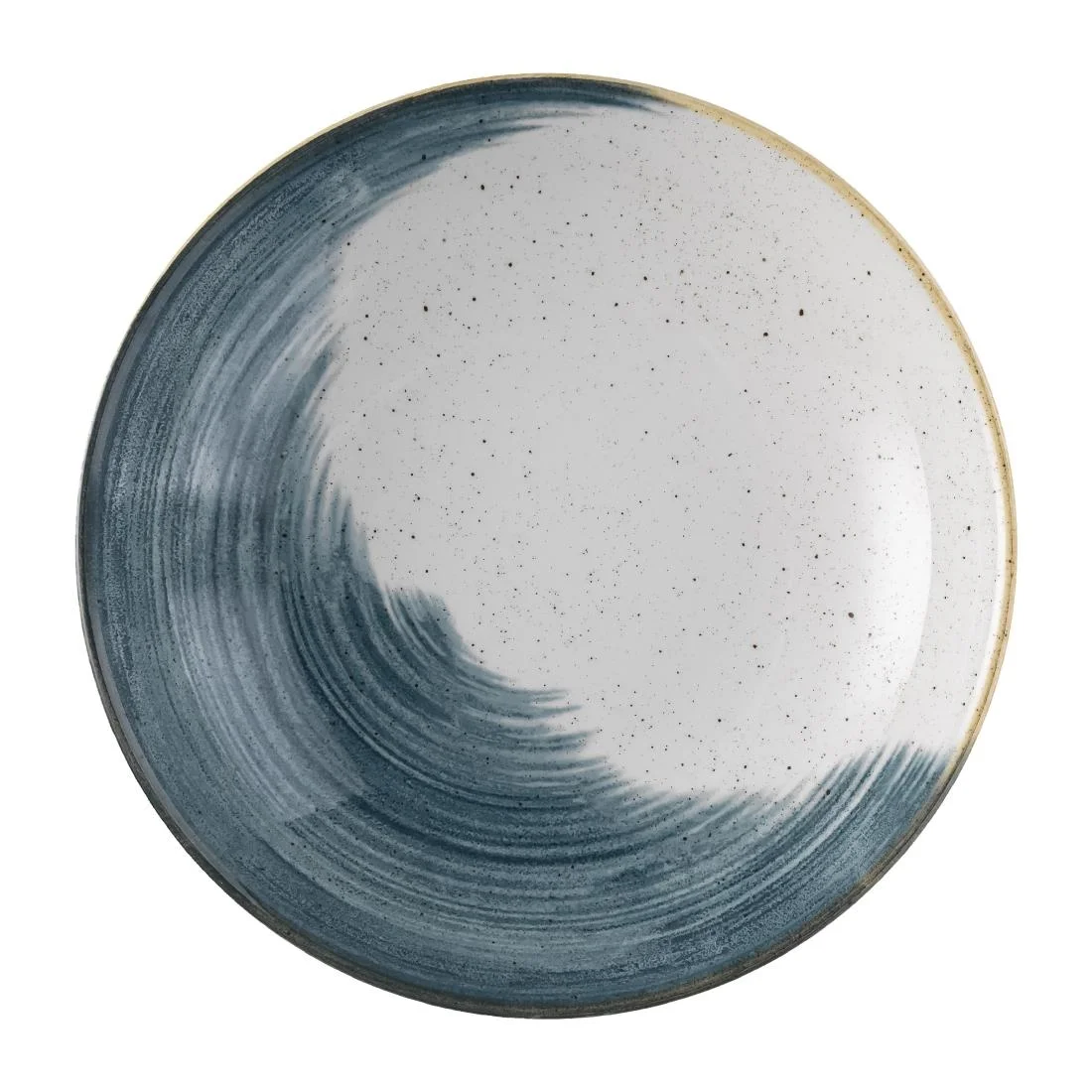 Churchill Stonecast Accents Evolve Coupe Bowls Blueberry 165mm (12 Pack) - Image 1