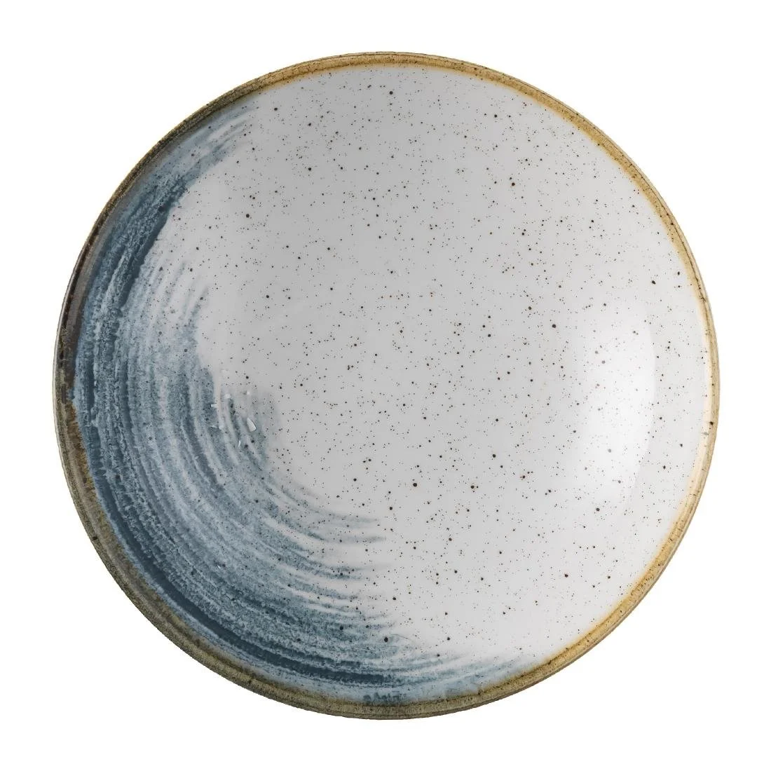 Churchill Stonecast Accents Coupe Bowl Blueberry 182mm (12 Pack) - Image 1