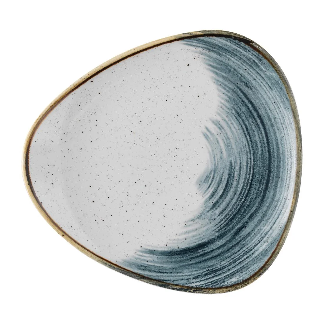 Churchill Stonecast Accents Lotus Plate Blueberry 254mm (12 Pack)