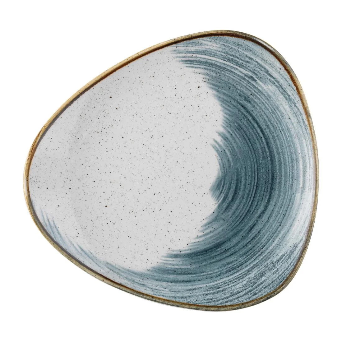 Churchill Stonecast Accents Lotus Plate Blueberry 229mm (12 Pack)