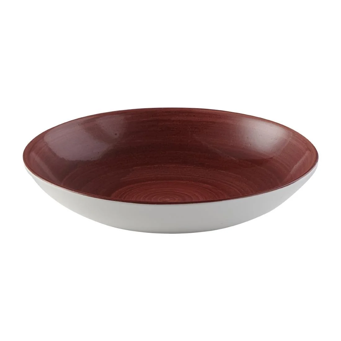 Churchill Stonecast Patina Red Rust Evolve Coupe Bowls 248mm (12 Pack) - Image 2