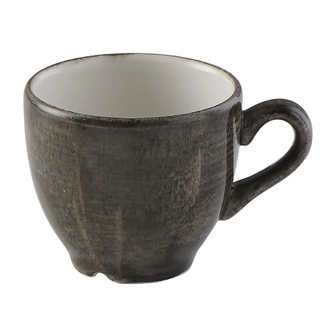 Churchill Stonecast Patina Espresso Cup Iron Black 99ml (12 Pack)