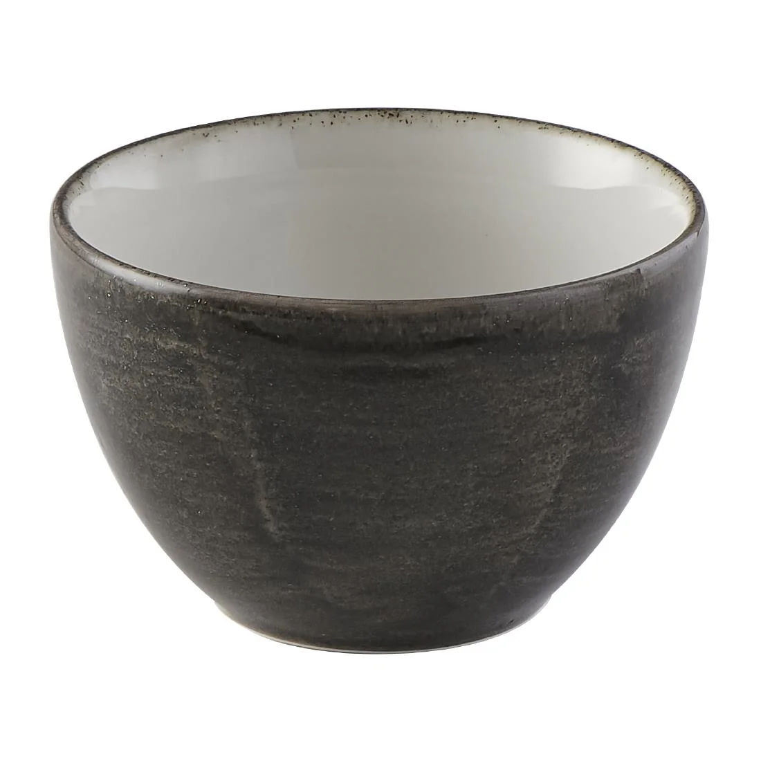 Churchill Stonecast Patina Profile Sugar Bowl Iron Black 227ml (12 Pack)