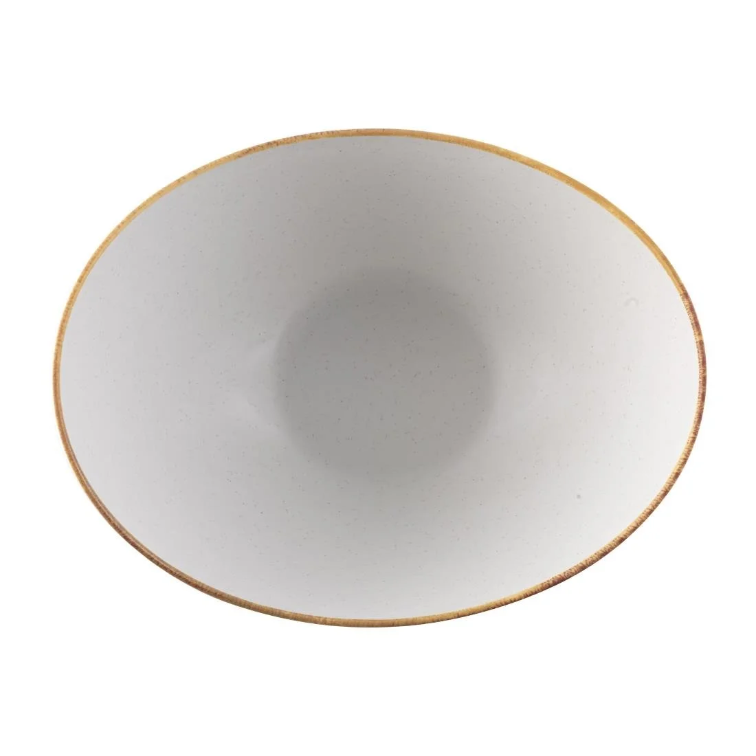 Churchill Melamine Stonecast Moonstone Buffet Bowl 360mm (2 Pack) - Image 1