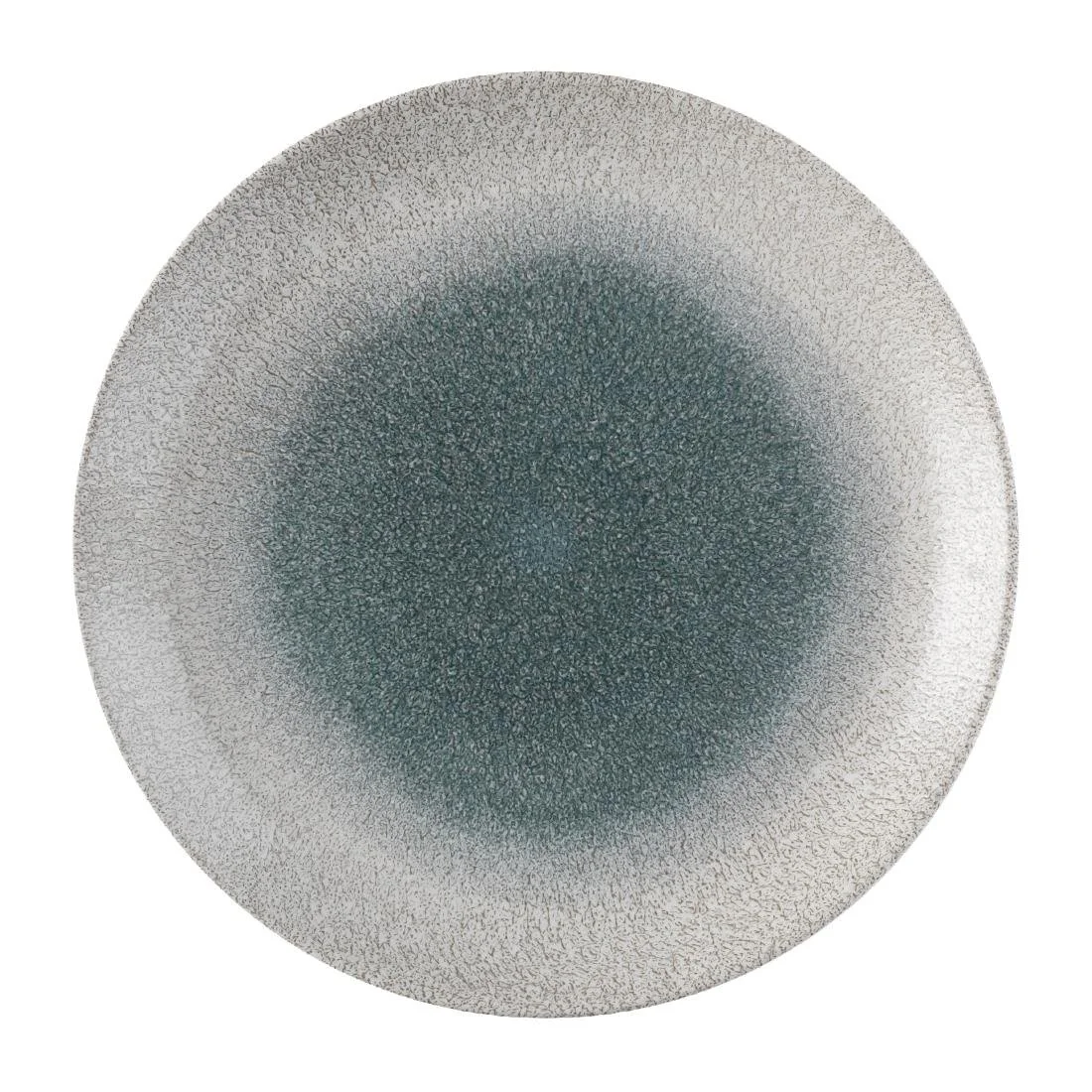 Churchill Raku Duo Agate Deep Coupe Plate Topaz 281mm (12 Pack) - Image 1