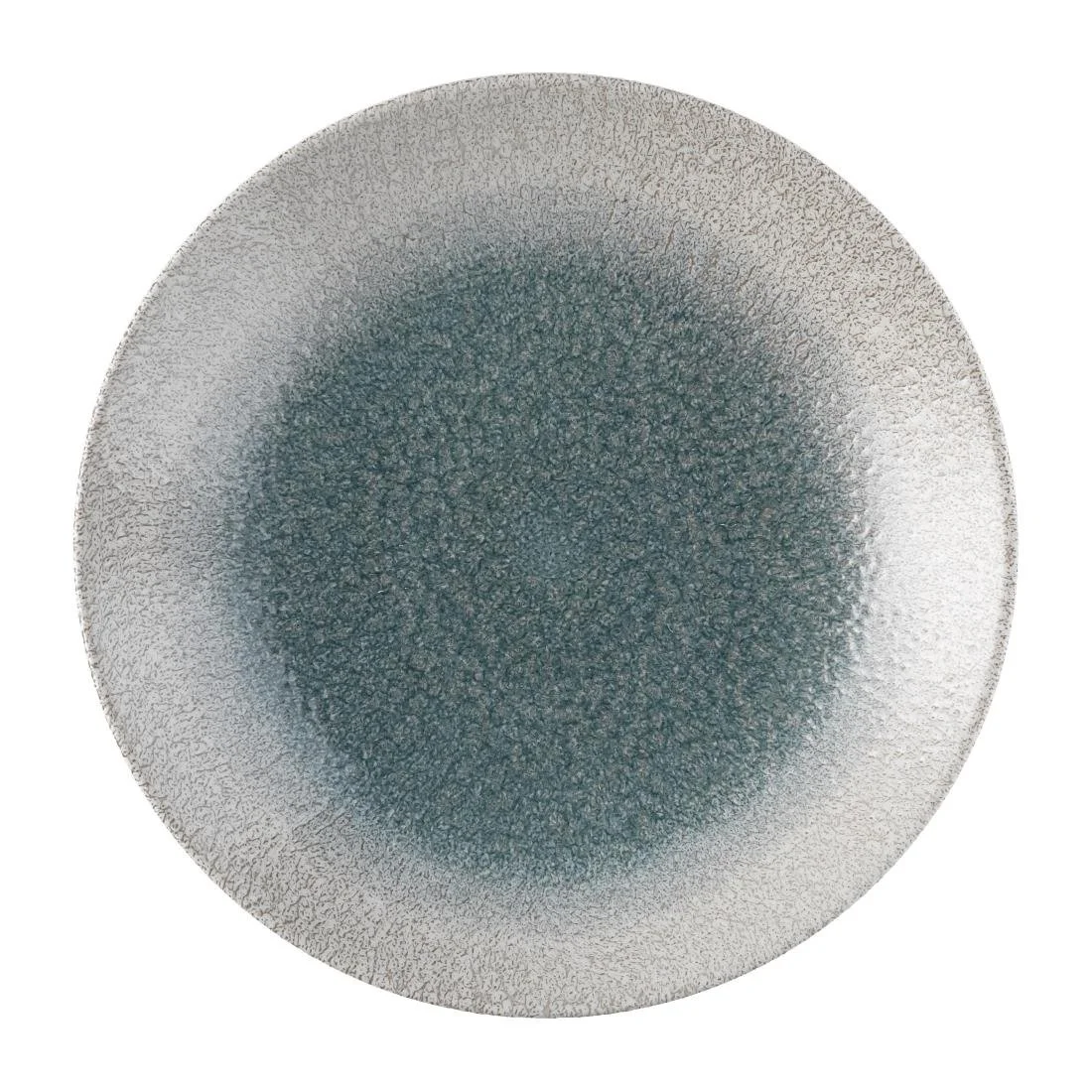 Churchill Raku Duo Agate Deep Coupe Plate Topaz 239mm (12 Pack) - Image 1