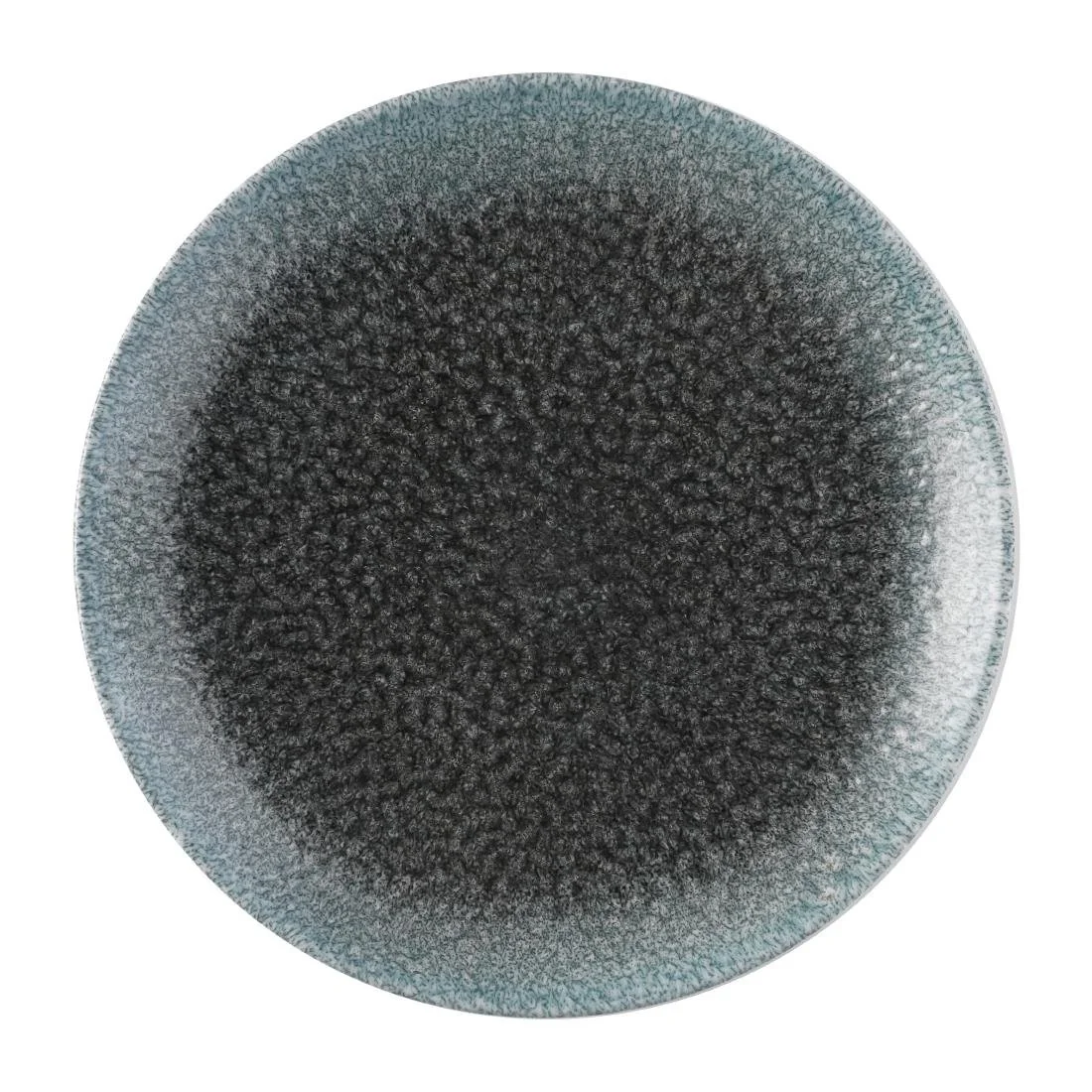 Churchill Raku Duo Evolve Coupe Plate Topaz Quartz 219mm (12 Pack) - Image 1