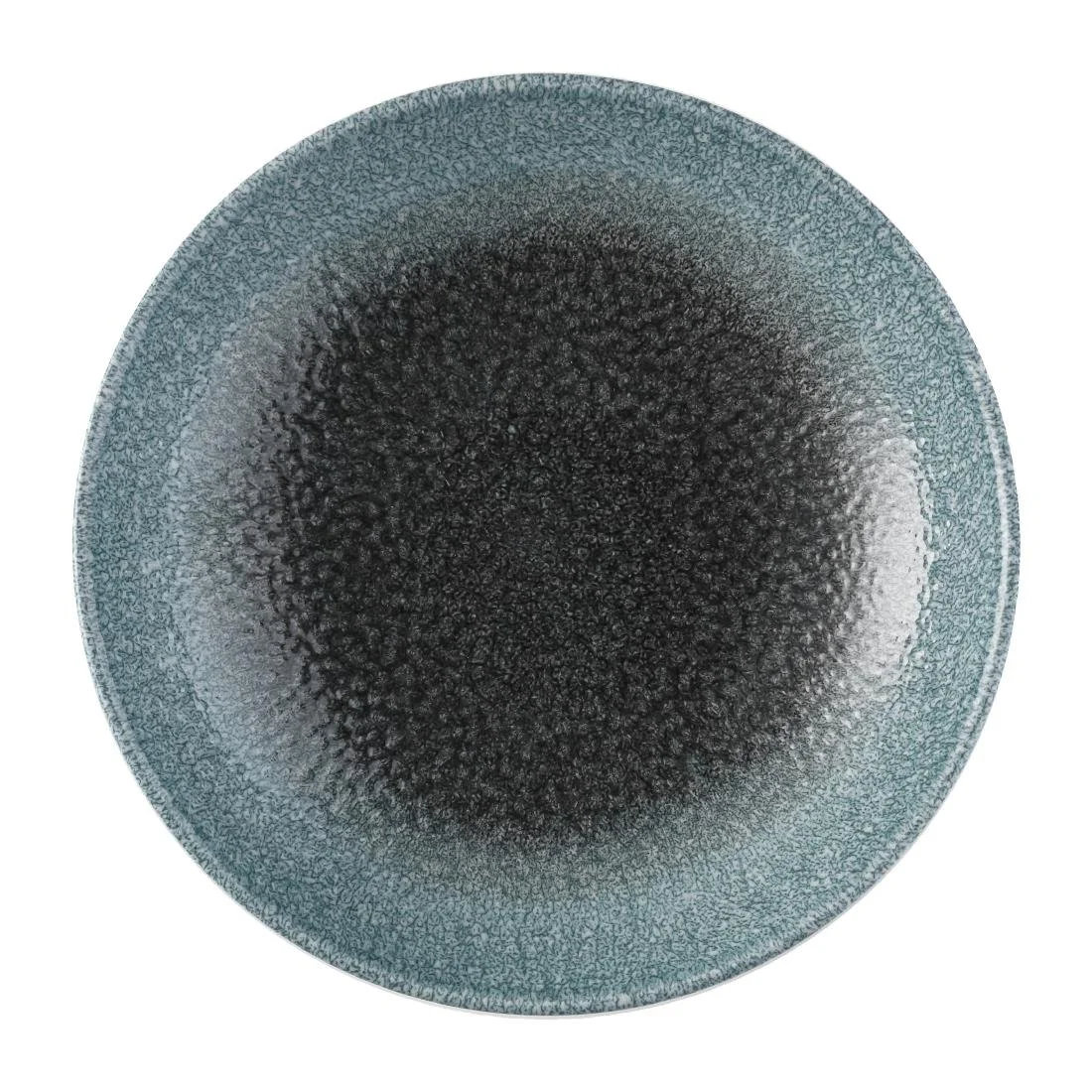 Churchill Raku Duo Deep Coupe Plate Topaz Quartz 239mm (12 Pack) - Image 1